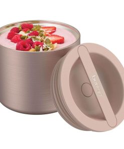 560ml Insulated Stainless Steel Food Jar Rose Gold