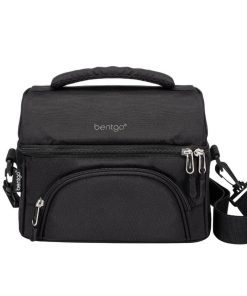 Bentgo Deluxe Insulated Lunch Bag Carbon Black
