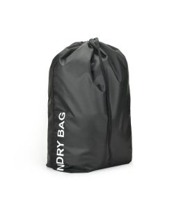 Recycled Travel Laundry Bag Black