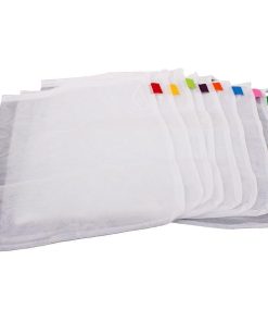 Reusable Mesh Produce Bags & Carry Pouch 8 Pack
