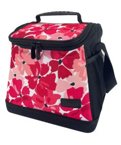 Sachi 12L Insulated Cooler Bag Red Poppies